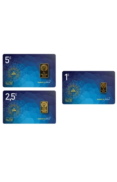 24 Ayar-8.5 Gram Külçe Altın