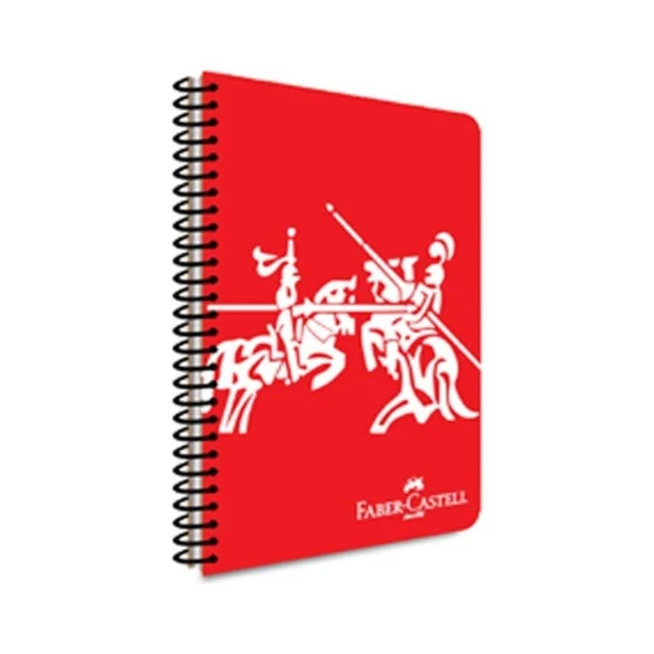 Faber Castell Spiralli Defter Cr1 A4 Pp Kapak 60 Gr - 100 Yp. Çizgisiz