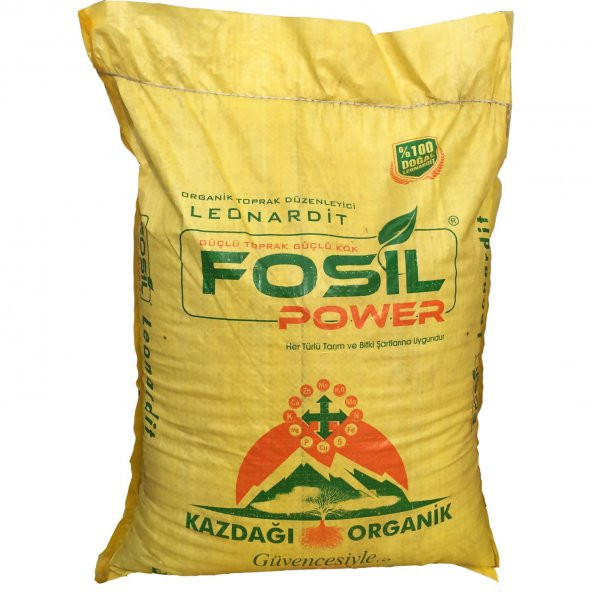 Fosil Power Organik Gübre Leonardit Ph 2-4 25 KG 4,8 (195) 369 TL **Sepete Özel**