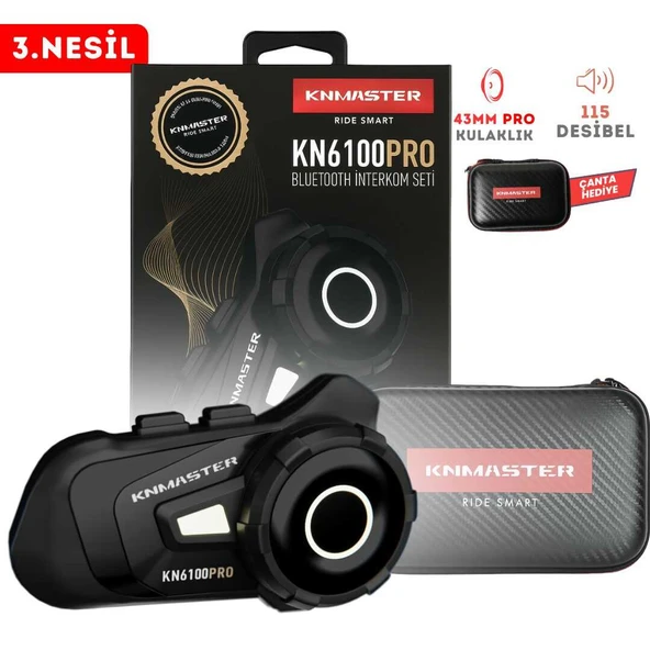 Knmaster KN6100 PRO Bluetooth Intercom