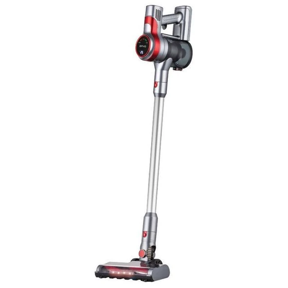 Onvo Ovdss01 Şarjlı Dikey Süpürge 250 Watt Siyah Kırmızı
