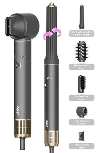 SİNBO SAÇ ŞEKİLLENDİRME SETİ 4.299 TL **Sepete Özel**