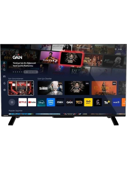 Toshiba 43UV1563DT 4K Ultra HD 43" 109 Ekran Uydu Alıcılı Smart LED TV 14.299 TL **Sepete Özel**